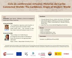 Ciclo de conferencias virtuales «Historias del Caribe»: "Raza y trabajo en el Caribe Hispano: los inmigrantes de las Indias Occidentales en Puerto Rico durante el ciclo agroexportador, 1800-1850"