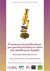Seminario CTS-CTG-CYTED: "Promesas e incertidumbres: perspectivas históricas sobre las científicas en España"