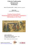 Ciclo de Conferencias del Proyecto INTELEG: "Creating Fictional World: 'Peshaṭ'-Exegesis and Narrativity in Rashbam’s Commentary on the Torah"