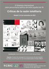 IV Simposio Internacional sobre pensamiento político del exilio español del 39. Críticas de la razón totalitaria"
