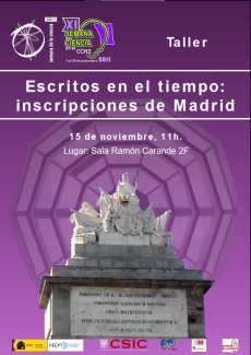 Taller: "Escritos en el tiempo: inscripciones de Madrid"