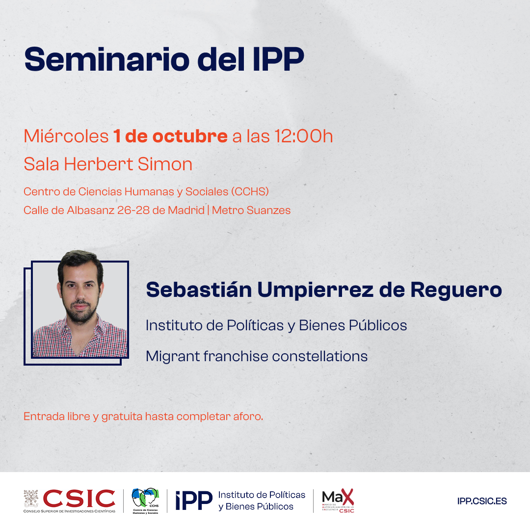 Seminario del IPP con Sebastián Umpierrez