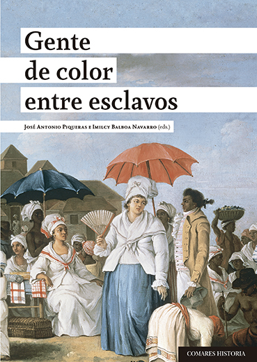 Consuelo Naranjo (IH) coautora del libro "Gente de color entre esclavos" Portada del libro