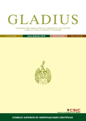 Publicado el Vol 37 de 2017 de la revista "Gladius" Portada de la revista