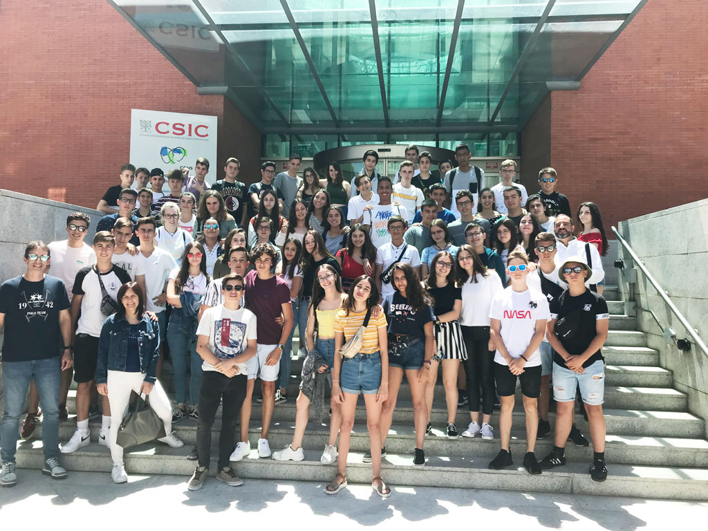 Alumnos del IES Teulada de Alicante visitan el CCHS Alumnos del IES Teulada de Alicante visitan el CCHS