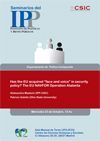 Seminario IPP: "Has the EU acquired 'face and voice' in security policy? The EU NAVFOR Operation Atalanta"