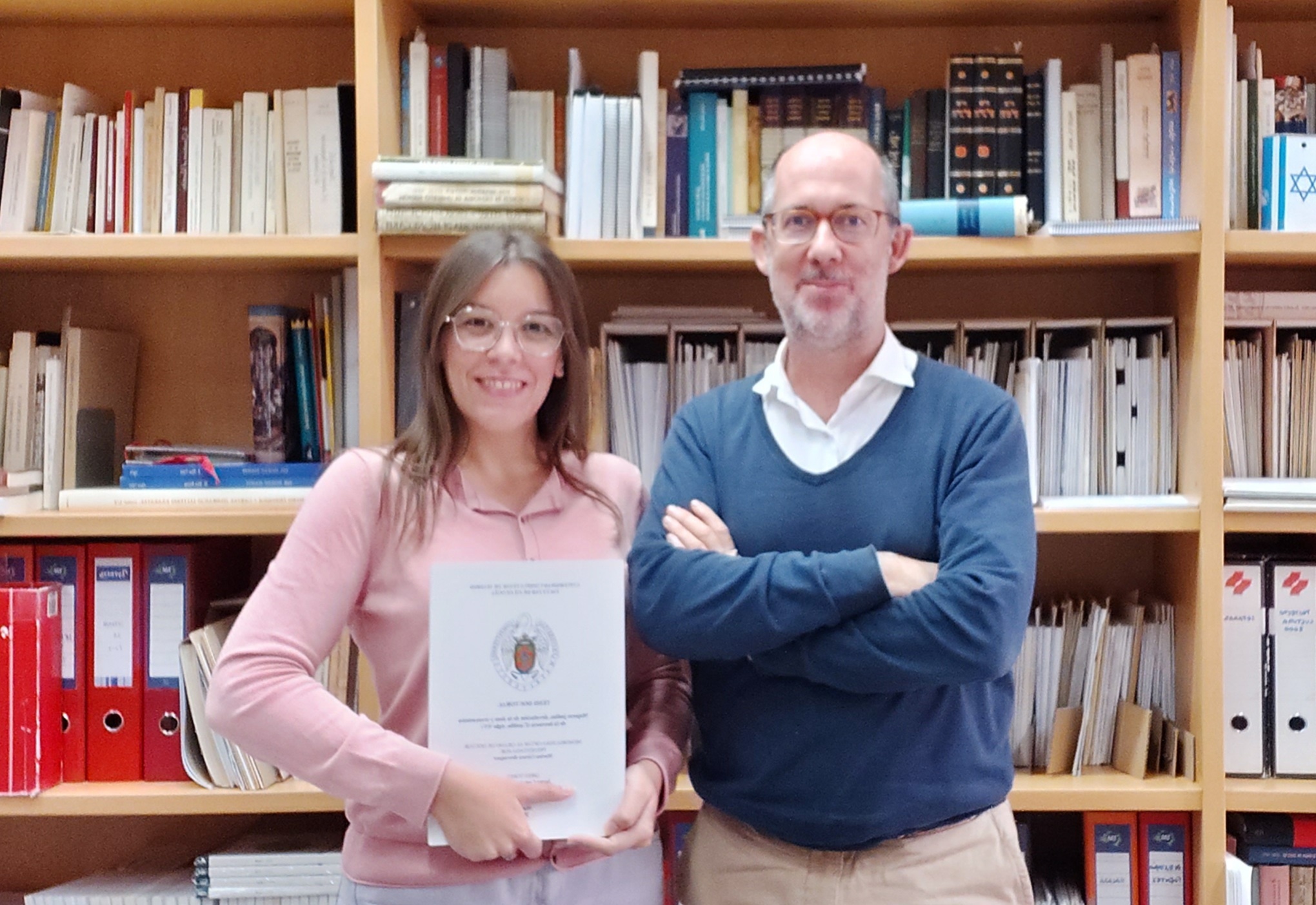 Marina Girona Berenguer (ILC) se doctora con una tesis doctoral sobre la gestión de la dote de las mujeres judías en la Castilla bajomedieval foto Marina Girona