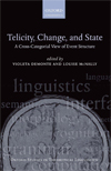 Violeta Demonte (ILLA) y Louise McNally coeditoras del libro "Telicity, Change, and State. A Cross-Categorial View of Event Structure" Cubierta del libro
