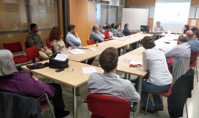 Reunión científica sobre los proyectos de investigación vigentes del Instituto de Lenguas y Culturas del Mediterráneo y Oriente Próximo del CSIC Se celebra una reunión científica sobre los proyectos de investigación vigentes del Instituto de Lenguas y Culturas del Mediterráneo y Oriente Próximo del CSIC