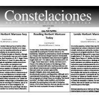 "Constelaciones. Revista de Teoría Crítica" acepta el envío de originales para su próximo número