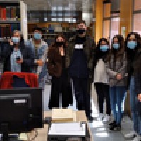 Estancia de seis alumnos del Programa 4º ESO+Empresa de la Comunidad de Madrid en el Grupo de Filología Griega y Latina del ILC