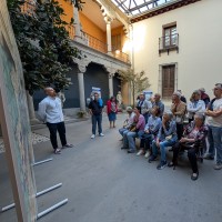 Raúl Estangüi Gómez durante la presentación de la “Aventura diplomática: tras los pasos del embajador Ruy González de Clavijo en el Museo de San Isidro (Madrid)