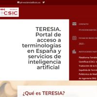 TeresIA, el proyecto de terminología en español de la PTI ES CIENCIA, es finalista de los Premios de Internet en la categoría "Emprendimiento e investigación"