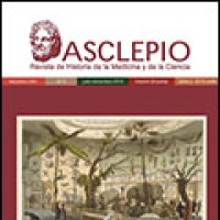 "Asclepio. Revista de Historia de la Medicina y de la Ciencia" publica el Vol. 71, Nº 2 de 2019 Portada de la revista