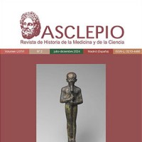 "Asclepio. Revista de Historia de la Medicina y de la Ciencia" publica un nuevo número