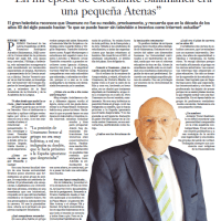 Entrevista a Francisco Rodríguez Adrados, en 'La Gaceta'
