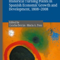 Inés Roldán (IH) coautora del libro "Historical Turning Points in Spanish Economic Growth and Development, 1808–2008" Portada del libro