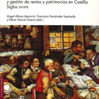 Francisco Fernández Izquierdo, Elena García Guerra y Ángel Alloza Aparicio (IH) editores y coautores del libro "A la sombra de la fiscalidad" Portada del libro