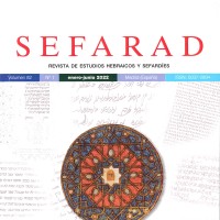 "SEFARAD. Revista de Estudios Hebraicos y Sefardíes" publica el Vol. 79, nº 2 de 2019 Portada de la revista