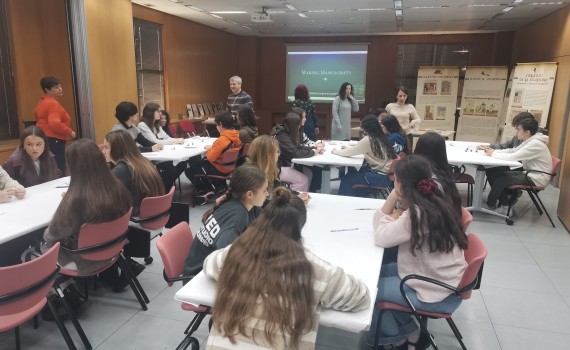 Un año más, los alumnos del Bachillerato de Excelencia IES Alonso de Berruguete (Palencia) disfrutan de las investigaciones del CCHS en una jornada cargada de actividades