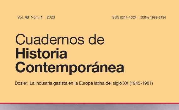  Huascar Rodríguez de la (EEHA/IH) publica una reseña en  'Cuadernos de Historia Contemporánea'