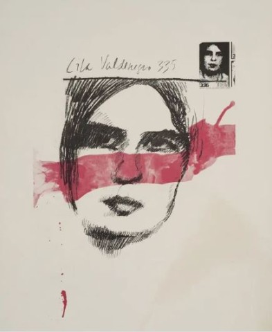 Roser Bru, Retrato de una desaparecida, 1993. PNC_1511, Fundación Roser Bru, Santiago de Chile (Chile).