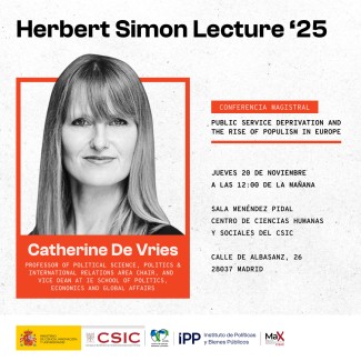Herbert Simon Lecture 2025: "Public Service Deprivation and the Rise of Populism in Europe”