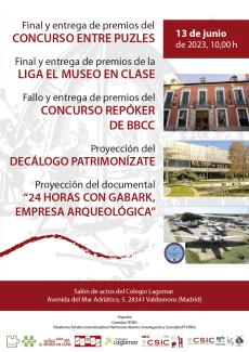 Jornada de actividades sobre Patrimonio Cultural 2022-2023