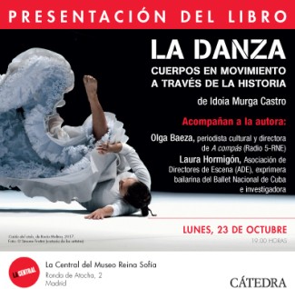 Presentación del libro "La danza. Cuerpos en movimiento a través de la Historia", de Idoia Murga Castro (IH)