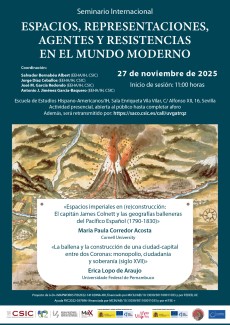 Seminario «Espacios, representaciones, agentes y resistencias en el mundo moderno»