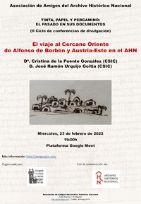 El viaje al Cercano Oriente de Alfonso de Borbón y Austria-Este en el AHN