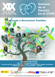 XIX Semana de la Ciencia 2019: "Aprende a reconstruir familias"