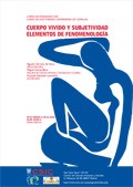 Curso de Postgrado: "Cuerpo vivido y subjetividad. Elementos de fenomenología"