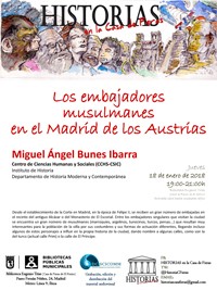 Conferencia "Los embajadores musulmanes en el Madrid de los Austrias"