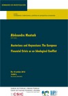 Seminarios CIP: "Austerians and Keynesians: The European Financial Crisis as an Ideological Conflict"