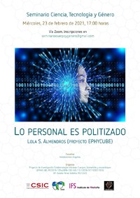 Seminario CTG: "Lo personal es politizado"