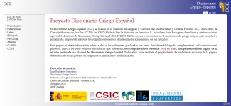 Diccionario Griego-Español (DGE)