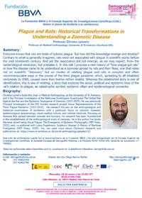 Ciclo de conferencias de la FBBVA «Demography Today»: "Plague and Rats: Historical Transformations in Understanding a Zoonotic Disease"