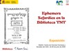 Exposición: “Ephemera. Sefardíes en la Biblioteca Tomás Navarro Tomás”