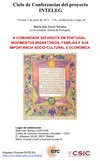 Ciclo de Conferencias del Proyecto INTELEG: "A comunidade sefardita em Portugal: movimentos migratórios, famílias e sua importância sócio-cultural e económica"