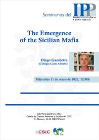 Seminarios del IPP: "The Emergence of the Sicilian Mafia"