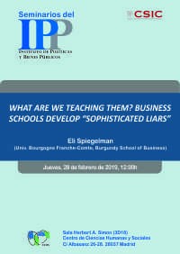 Seminario IPP: "What are we teaching them"