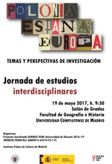 Jornada de estudios interdisciplinares: "Polonia, España, Europa. Temas y perspectivas de investigación"