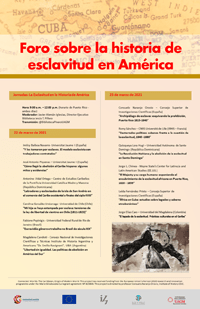 Foro sobre la historia de la esclavitud en América