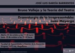 Conferencia "Bruno Vallejo y la teoría del teatro"