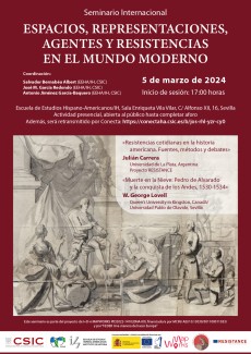 Seminario «Espacios, representaciones, agentes y resistencias en el mundo moderno»