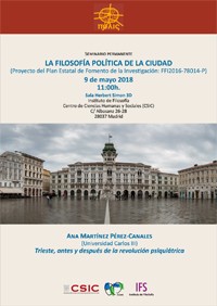 Seminario permanente: "La filosofía política de la ciudad"