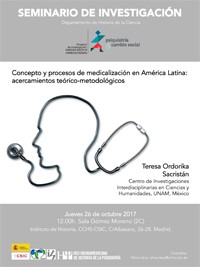 Seminario de Investigación: "Concepto y procesos de medicalización en América Latina, acercamientos teórico-metodológicos"