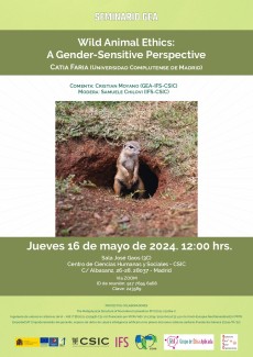 Seminario GEA: "Wild Animal Ethics: A Gender-Sensitive Perspective"
