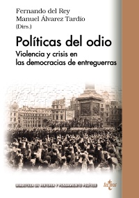 Sandra Souto (IH) coautora del libro "Políticas del odio" Portada del libro